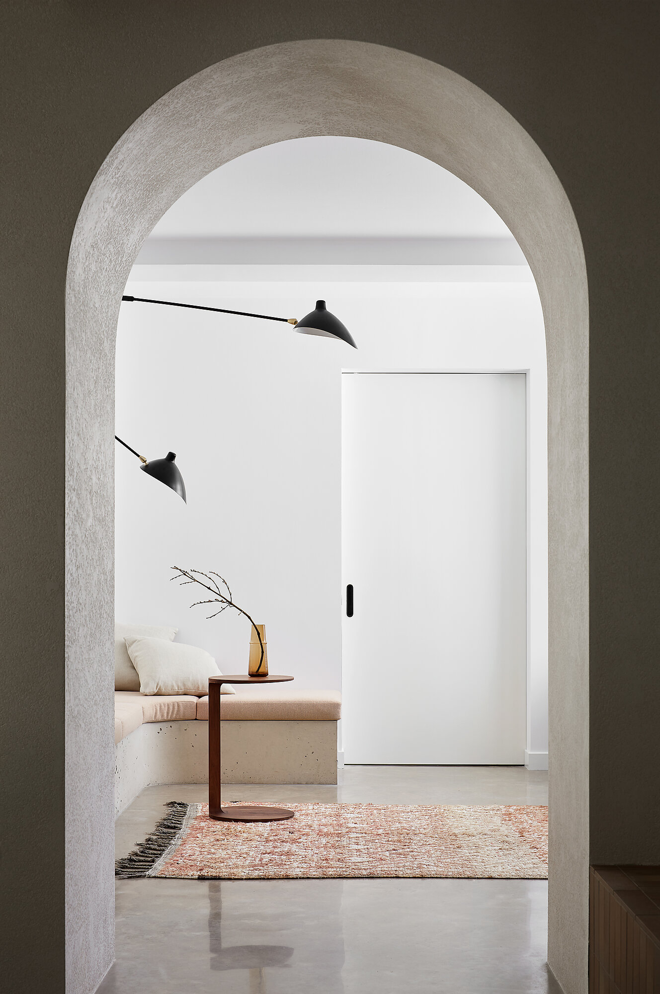 Interior photograph of Lewis House by Jack Lovel